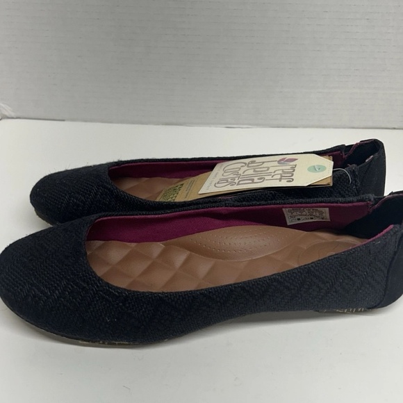 ➕Reef Bella Costa Ballet Flat Hemp Black size ladies nine➕ - Picture 3 of 6